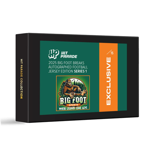 Bigfoot Sports Breaks and Hit Parade Exclusive Series (PYD) Pick Your Division Autographed Jersey + 2 trading cards